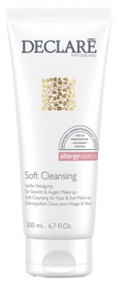Declare Деликатный гель для очищения и удаления макияжа Soft Cleansing for Face & Eye Make-up 200 мл