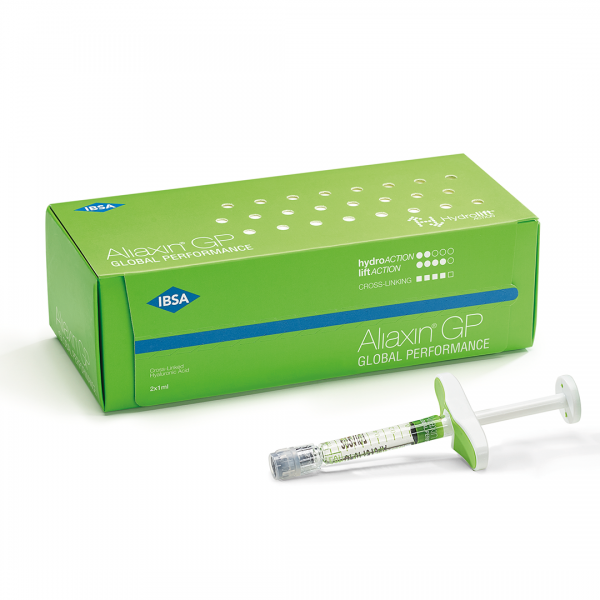 Aliaxin GP 2*1 мл (глабелла, носогубные борозды) 