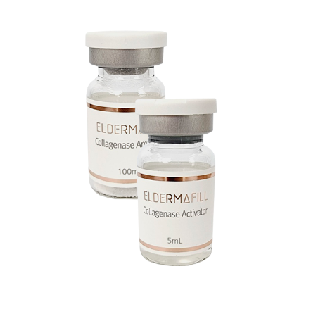 ELDERMAFILL Collagenase Ampoule + Collagenase Activator 100мг*5мл