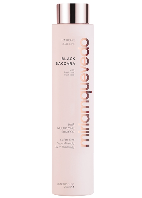 MiriamQuevedo Шампунь для уплотнения и объема волос Black Baccara Hair Multiplying Shampoo 250 мл 