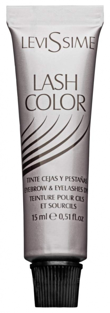  Levissime Краска для бровей и ресниц Графит Lash Color 15 мл.  