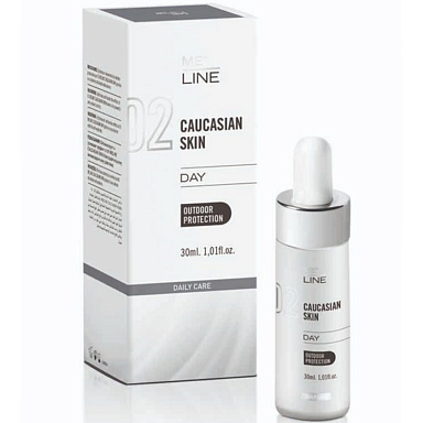 M.E.LINE Caucasian Skin Day 02 Дневной крем МИЛАЙН Европеоидная кожа 30 мл  