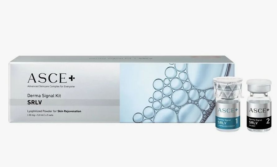 ASCEplus Derma Signal Kit SRLV Кит для ухода за кожей (Лиофилизированная пудра+Концентрат), 20 мг*5м 