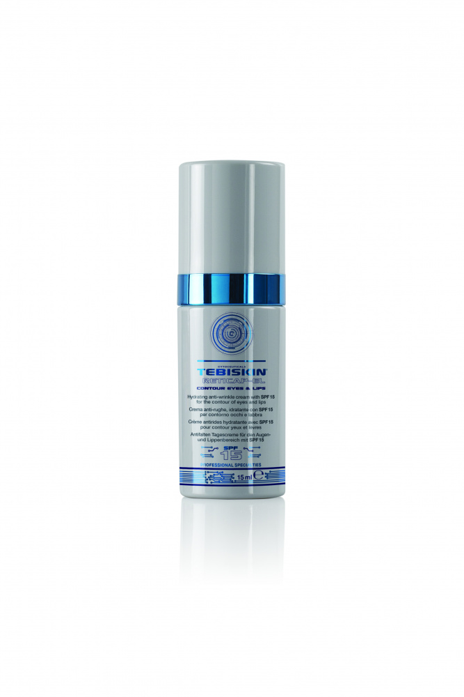 Tebiskin Reticap-EL contour eyes&lips Дневной крем против морщин SPF 15 для контура глаз и губ 15 мл 