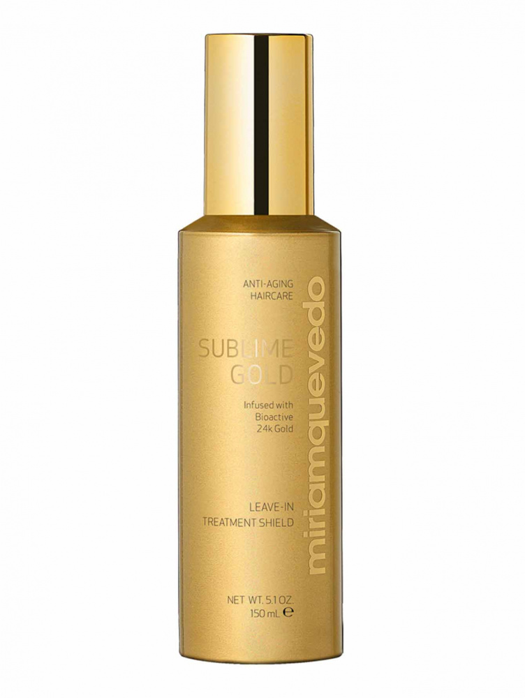 MiriamQuevedo Sublime Gold Leave-IN Treatment Shield. Восстанавливающая несмываемая сыворотка для волос,150 мл 