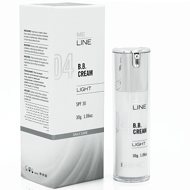 M.E.LINE ВВ medium 04 Крем МИЛАЙН ВВ тон медиум 30гр 