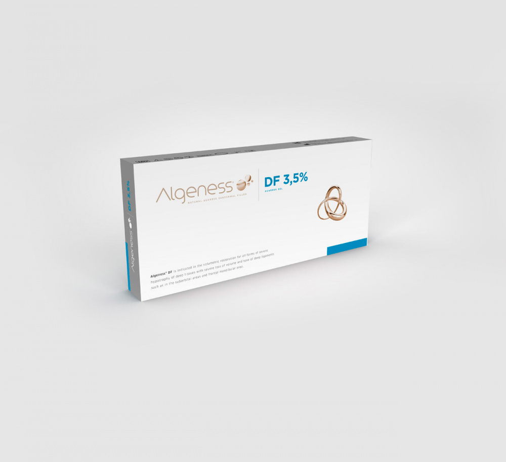 ALGENESS® DF 3,5% Восполнение объема и восстановление рельефа Альгенес DF на основе агарозы 