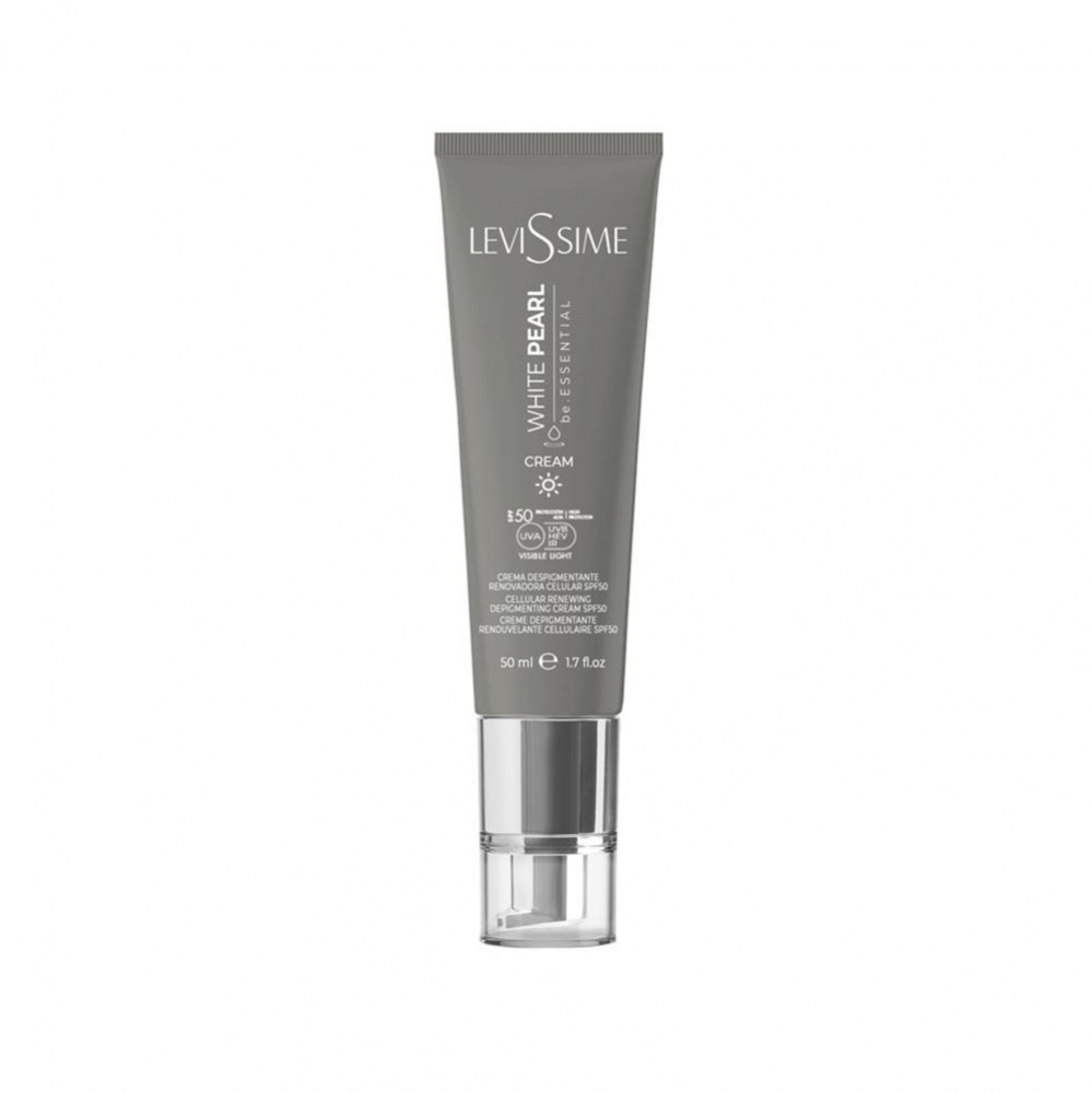 LEVISSIME White Pearl Cream SPF 50 Отбеливающий крем SPF 50, 50 мл 