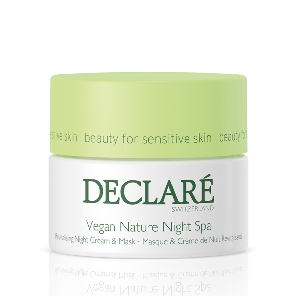 Declare Vegan nature day spa Восстанавливающая ночная крем-маска "Веган-спа" 50 мл 