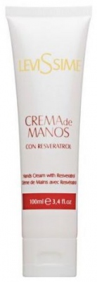 LeviSsime Крем для рук с ресвератролом Hands cream with resveratrol 100мл 