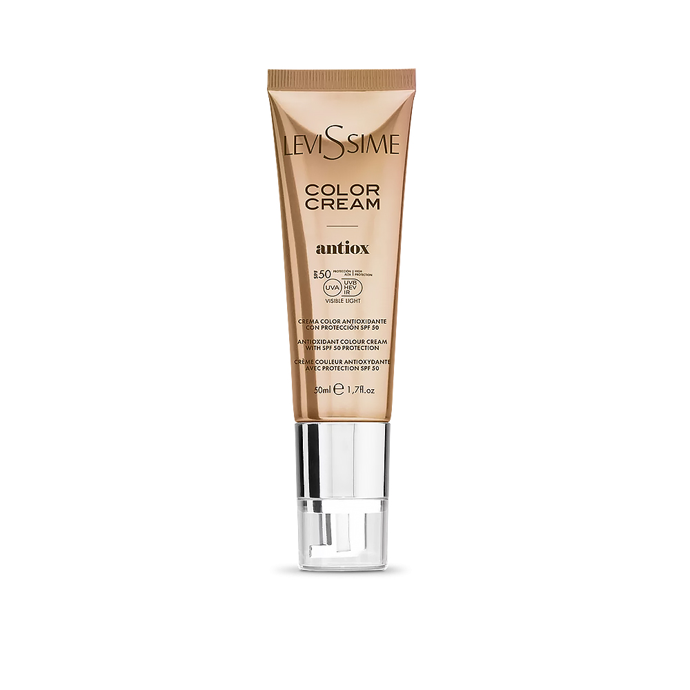 LeviSsime Тональный крем антиоксидантный SPF 50 Color cream antiox SPF 50 мл  