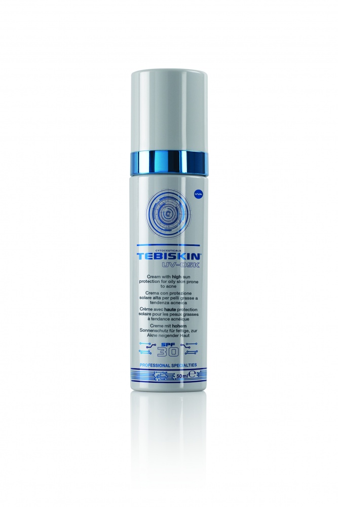  Tebiskin UV-Osk Cream SPF 30 Фотозащитное средство для жирной и проблемной кожи 50 мл