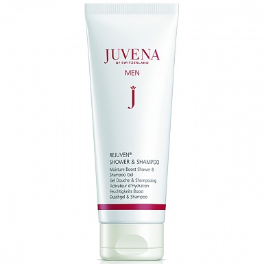 JUVENA REJUVEN® MEN SHOWER & SHAMPOO Увлажняющий гель для душа и шампунь для мужчин 200 мл 