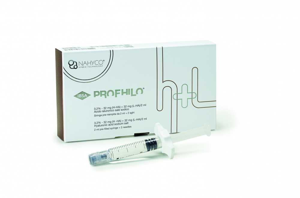 PROFHILO ПРОФАЙЛО Имплант для мягких тканей стерильный, для внутрикожной имплантации, объемом 2мл.
