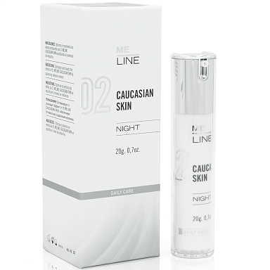 M.E. LINE Caucasian Skin Night Ночной крем Милайн 30 гр. 