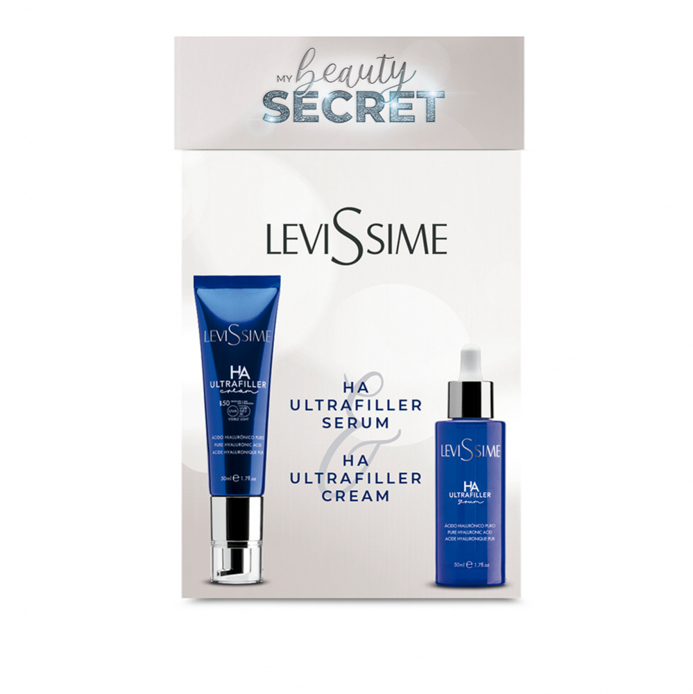 Levissime Набор На Ultrafiller: Cream SPF 50 Крем Ультра ФиллерSPF50;  Serum Сыворотка 50 мл 