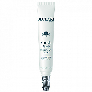 Declare Olu Olu Caviar Supreme Eye Cream Роскошный восстанавливающий крем с зеленой икрой для глаз 20 мл 