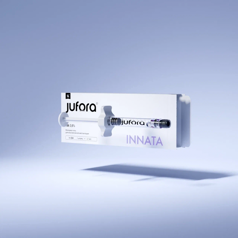 Материал-гель внутрикожной имплантации JUFORA INNATA( 0,8%, объем 2,1 мл) 