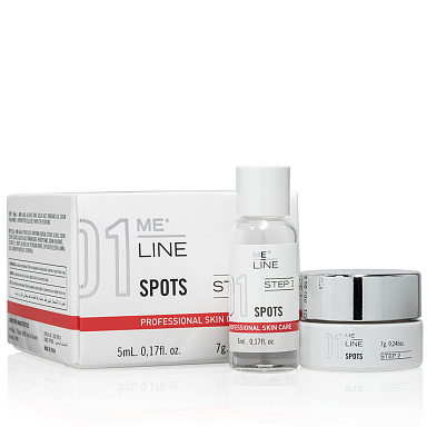 M.E.LINE Пилинг Spots Милайн пятна, 5 мл+7 г 