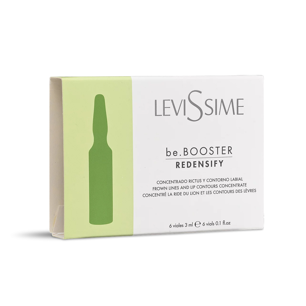LevisSime Уплотняющий концентрат от мимических морщин области губ be.Booster Redensify 6 х 3 мл 
