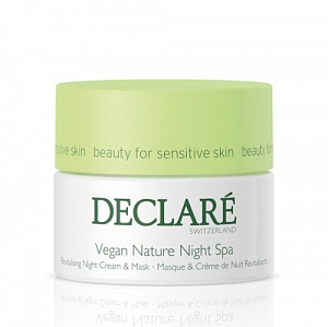 Declare Vegan nature day spa Восстанавливающая ночная крем-маска "Веган-спа" 50 мл