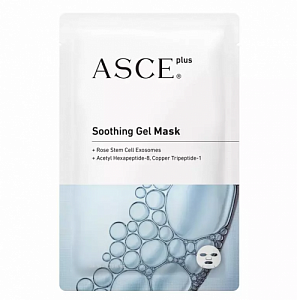 ASCEplus Soothing Gel Mask Охлаждающая и успокаивающая маска, 3*38 мл 