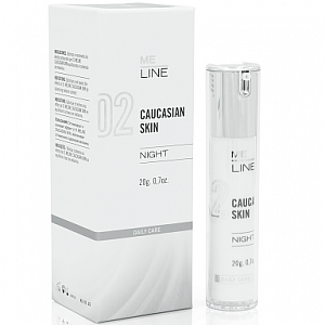 M.E. LINE Caucasian Skin Night Ночной крем Милайн 30 гр. [M] 