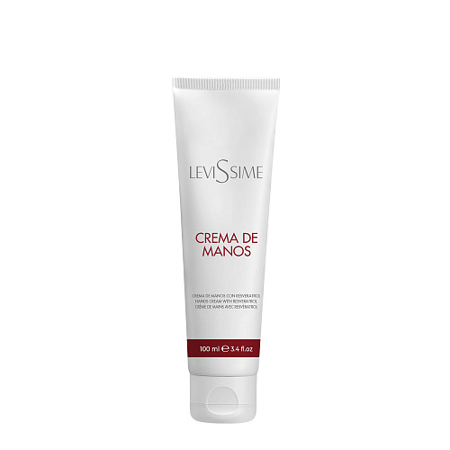 LeviSsime Крем для рук с ресвератролом Hands cream with resveratrol 100мл