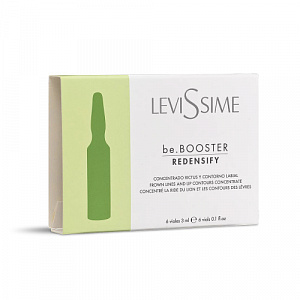 LevisSime Уплотняющий концентрат от мимических морщин области губ be.Booster Redensify 6 х 3 мл 