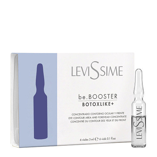 LevisSime Миорелаксирующий концентрат для глаз и губ be.Booster Botoxlike+ 6х3 мл