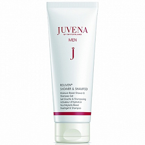 JUVENA REJUVEN® MEN SHOWER & SHAMPOO Увлажняющий гель для душа и шампунь для мужчин 200 мл 