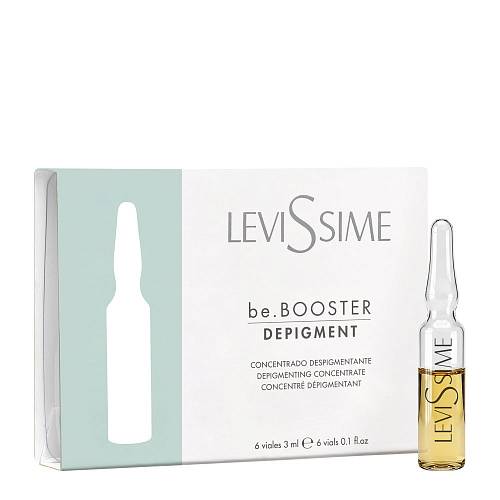 LeviSsime Осветляющий концентрат be.Booster Depigment, 6 х 3 мл